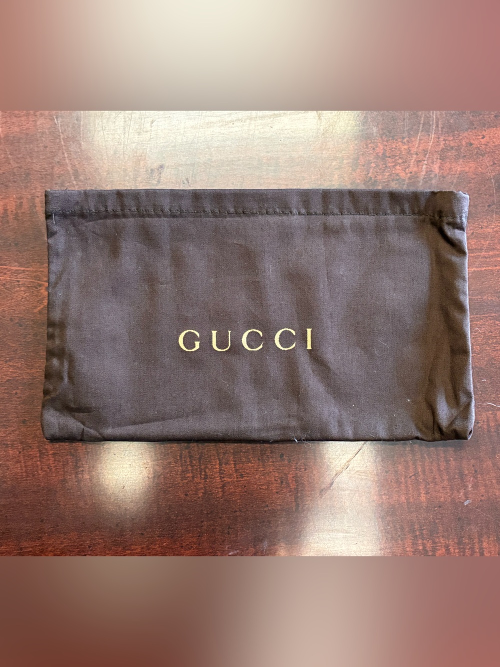 Gucci Brown wallet dustbag